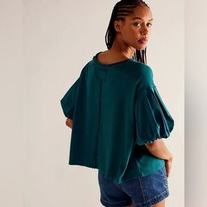 Free People We The Free Blossom Tee Blouse Top